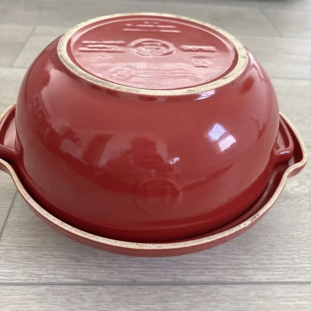 Emile Henry Ceramic Vintage Bread/Potato Cooker Retro MasterChef Sourdough Bake